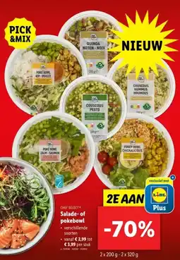 Lidl Salade-of pokebowl aanbieding
