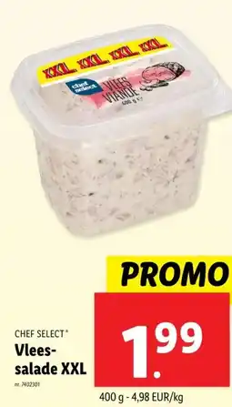 Lidl Vlees- salade XXL aanbieding