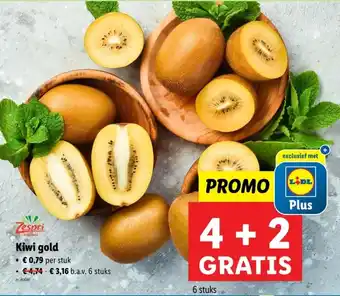 Lidl Kiwi gold aanbieding