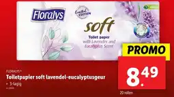 Lidl Toiletpapier soft lavendel-eucalyptusgeur aanbieding