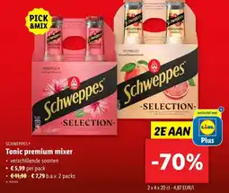 Lidl Tonic premium mixer aanbieding