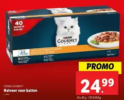Lidl Natvoer voor katten aanbieding