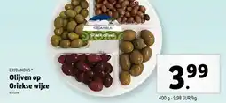 Lidl Olijven op Griekse wijze aanbieding