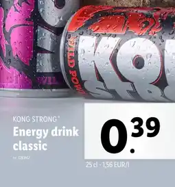 Lidl Energy drink classic aanbieding