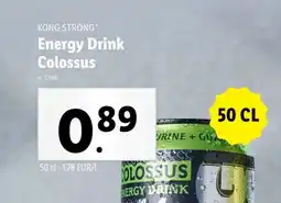 Lidl Energy Drink Colossus aanbieding