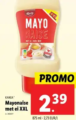 Lidl Mayonaise met ei XXL aanbieding