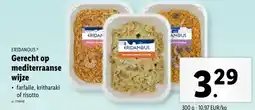 Lidl Gerecht op mediterraanse wijze aanbieding