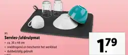 Lidl Servies-/afdruipmat aanbieding