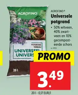 Lidl Universele potgrond aanbieding
