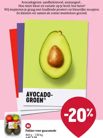 Delhaize Pakket voor guacamole aanbieding