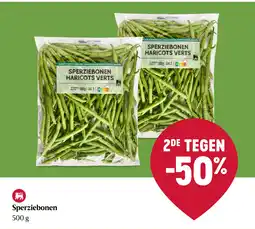 Delhaize Sperziebonen aanbieding