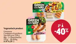 Delhaize Vegetarisch product aanbieding