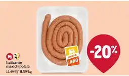 Delhaize Italiaanse maxichipolata aanbieding