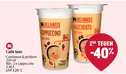 Delhaize Caffè latte aanbieding