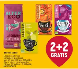 Delhaize Thee of koffie aanbieding