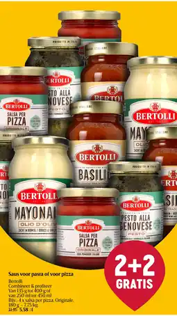 Delhaize Saus voor pasta of voor pizza aanbieding