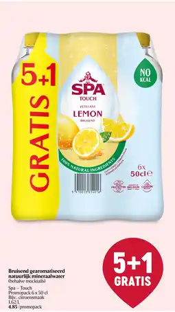 Delhaize Bruisend gearomatiseerd natuurlijk mineraalwater aanbieding
