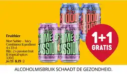 Delhaize Fruitbier aanbieding