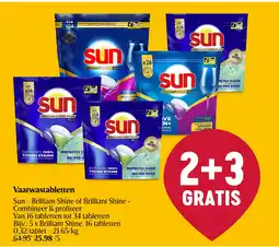 Delhaize Vaatwastabletten aanbieding