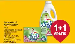 Delhaize Wasmiddel of wasverzachter aanbieding