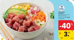 Carrefour Tonijnsteak Carrefour aanbieding