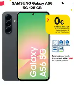 Carrefour Samsung Galaxy A56 aanbieding