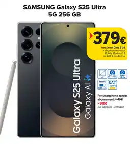 Carrefour Samsung Galaxy S25 Ultra aanbieding