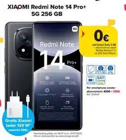 Carrefour Xiaomi Redmi Note 14 Pro+ aanbieding