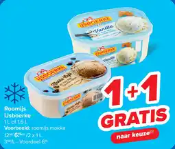 Carrefour Roomijs IJsboerke aanbieding