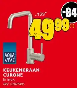 Brico Aqua Vive Keukenkraan Curone aanbieding
