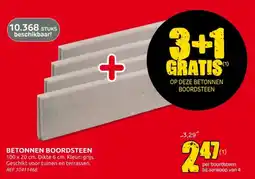 Brico Betonnen Boordsteen aanbieding