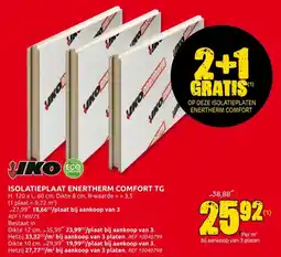 Brico IKO Isolatieplaat Enertherm Comfort TG aanbieding