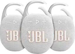 Coolblue JBL Clip 5 Wit 3-pack aanbieding