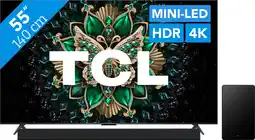 Coolblue TCL 55 QD Mini-led C61K 4K (2025) + TCL Q65H aanbieding