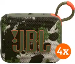 Coolblue JBL Go 4 Squad Lot de 4 aanbieding