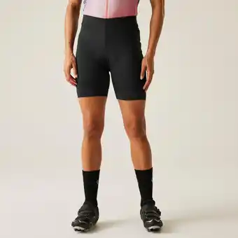 Decathlon Fietsshort Dames Hoge Taille Stretchmateriaal aanbieding