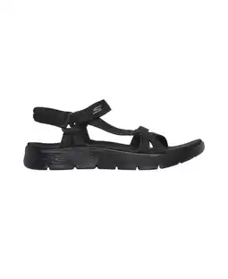 Decathlon Sandalias Planas Mujer Skechers Negro aanbieding