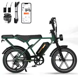 Decathlon Elektrische Fiets RCB-G19 (App/NFC/4G) – Volledige Vering, 20×4.0 Banden aanbieding