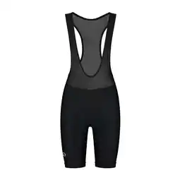 Decathlon Dames Fietsbroek met Bretels Bibshort Core Zwart aanbieding