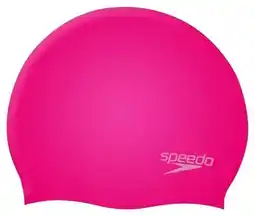 Decathlon Speedo effen gegoten badmuts aanbieding