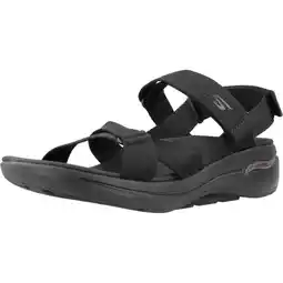 Decathlon Sandalen Skechers Model Go Walk Arch Fit Sandal Kleur Zwart aanbieding