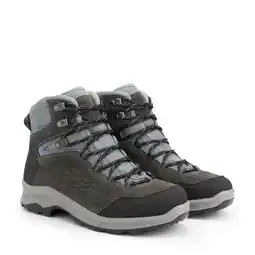 Decathlon Wandelschoen Outdoor Heren Leer Trekking - Aborg aanbieding