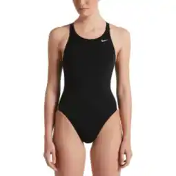 Decathlon Nike Hydrastrong Solid Fastback zwempak uit één stuk voor dames aanbieding