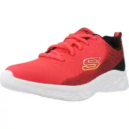Decathlon Sneakers Skechers Model Microspec Ii Kleur Rood aanbieding