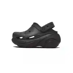 Decathlon Sneakers Crocs Model Bubble Crush Clog U Kleur Zwart aanbieding