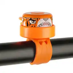 Decathlon Fietsbel Kids | Oranje Tijger | Crazy Safety | Kleurrijk & Makkelijk aanbieding