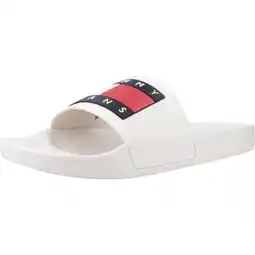 Decathlon Flip-flops Tommy Jeans Model Pool Slide Ess Kleur Wit aanbieding