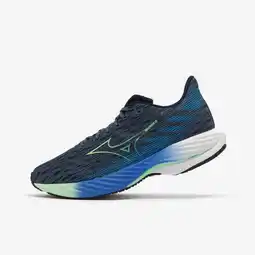 Decathlon Hardloopschoenen voor asfalt en verharde paden heren Wave Rider 28 blauw aanbieding