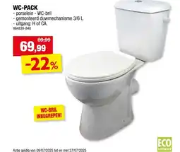 Hubo WC-pack CA aanbieding