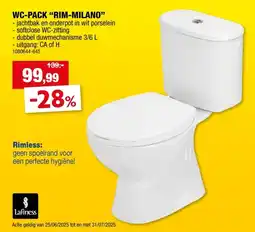 Hubo Lafiness Rim-Milano WC-pack CA aanbieding